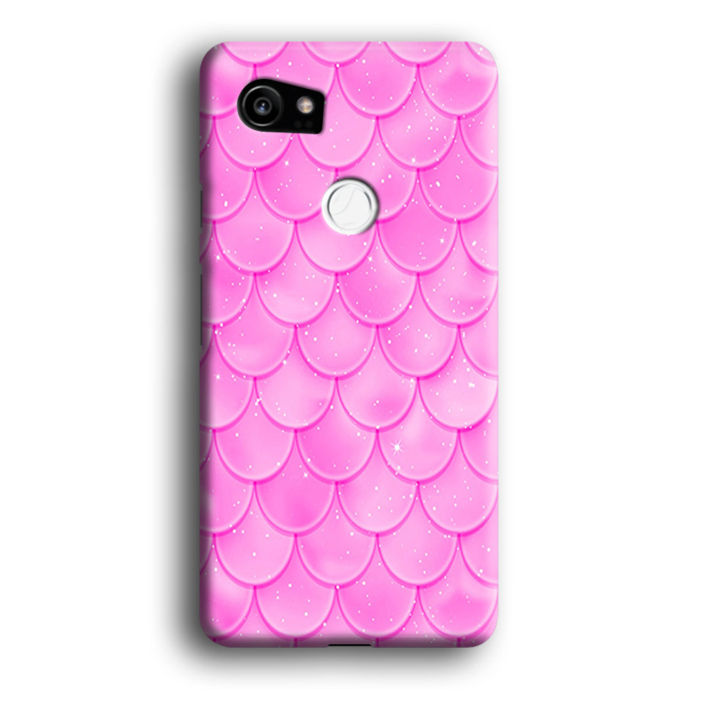 Mermaid Scale Pink Shining Google Pixel 2 XL 3D Case