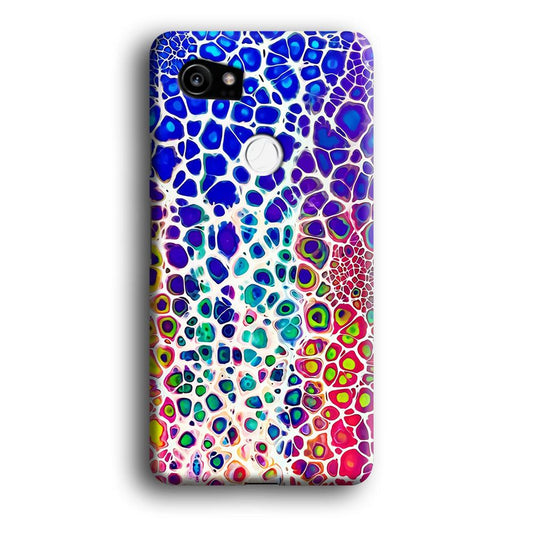 Mermaid Skin Colorful Google Pixel 2 XL 3D Case-Xtracase