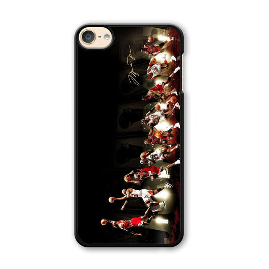 Michael Jordan Slam Dunk iPod Touch 6 Case-Plastic / Full Wrap (3D Case)-Xtracase