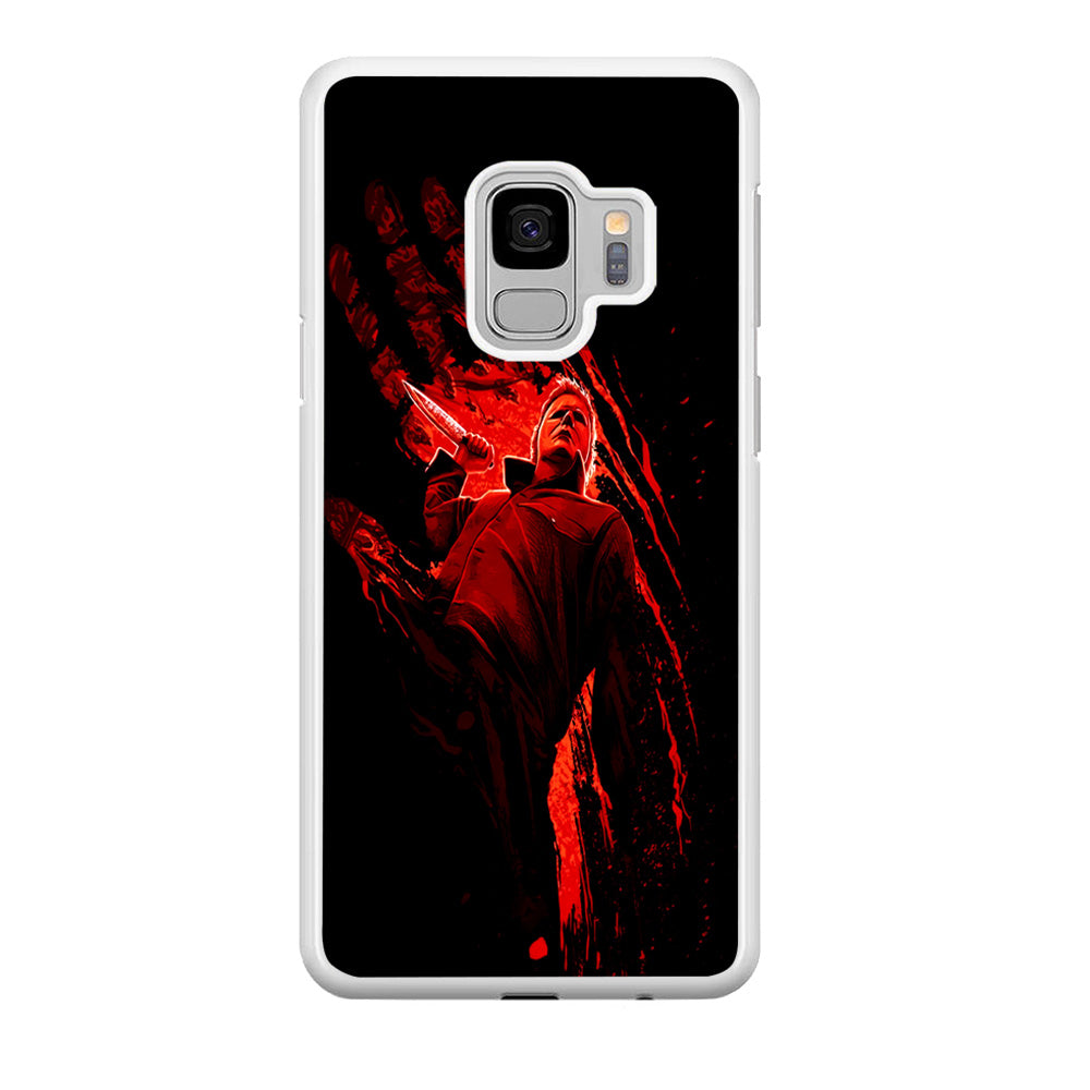 Michael Myers Blood Palm Samsung Galaxy S9 Case