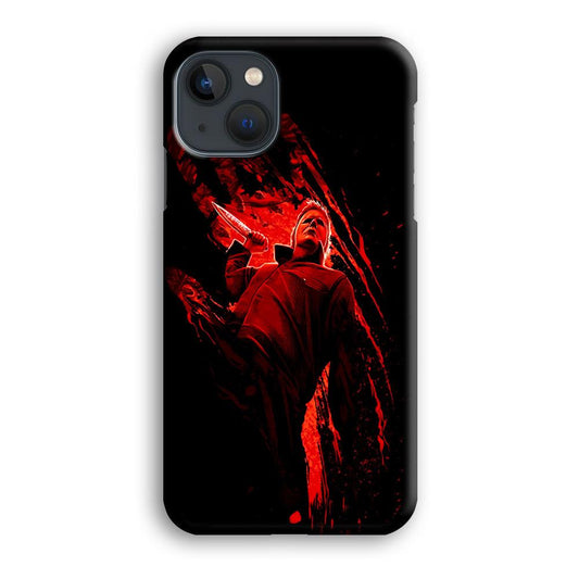 Michael Myers Blood Palm iPhone 13 Pro Case-Plastic / Full Wrap (3D Case)-Xtracase