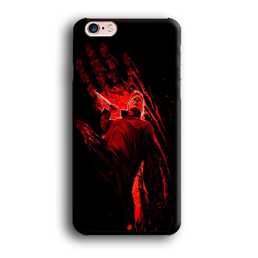Michael Myers Blood Palm iPhone 6 | 6s Case-Plastic / Full Wrap (3D Case)-Xtracase