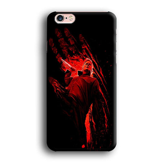 Michael Myers Blood Palm iPhone 6 | 6s Case-Plastic / Full Wrap (3D Case)-Xtracase