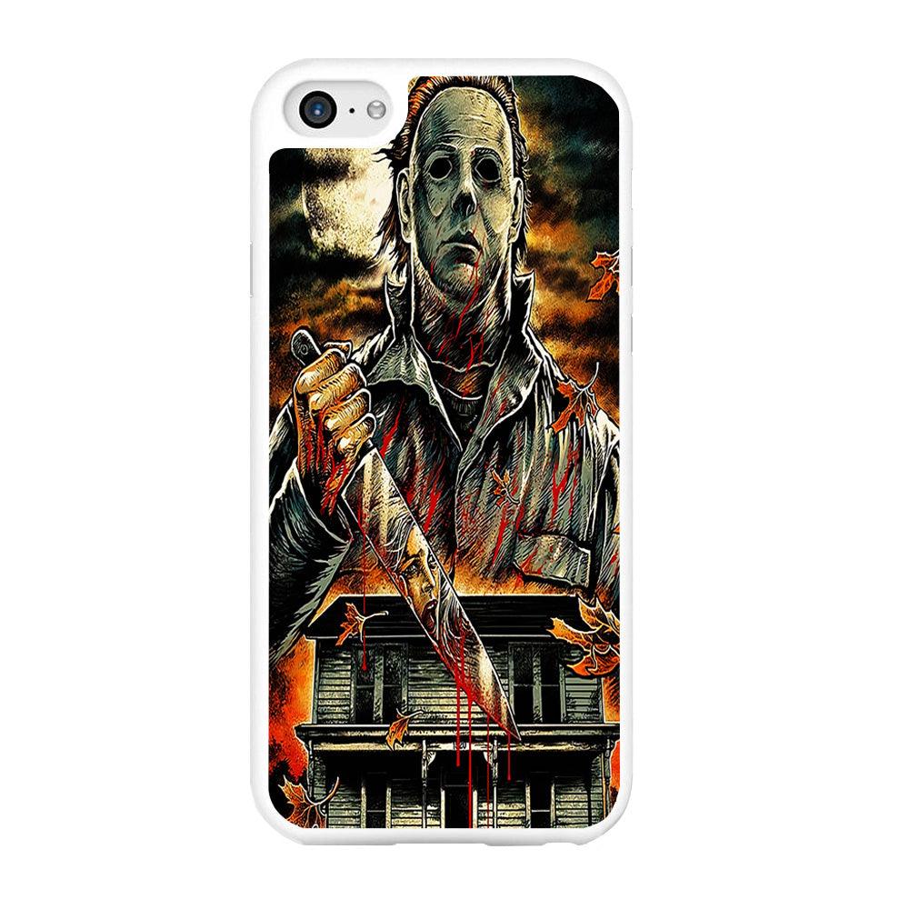 Michael Myers House iPhone 6 | 6s Case-Rubber / White (2D Case)-Xtracase