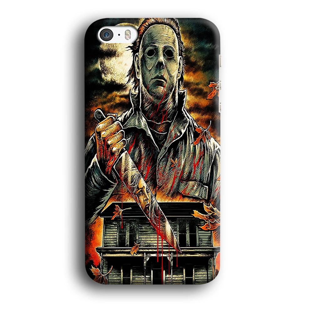 Michael Myers House iPhone 5 | 5s Case-Plastic / Full Wrap (3D Case)-Xtracase