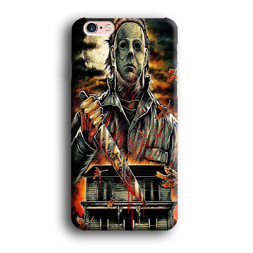 Michael Myers House iPhone 6 | 6s Case-Plastic / Full Wrap (3D Case)-Xtracase