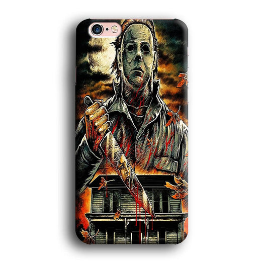 Michael Myers House iPhone 6 | 6s Case-Plastic / Full Wrap (3D Case)-Xtracase