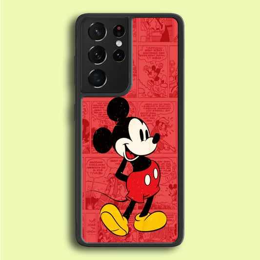 Mickey Mouse Comic Samsung Galaxy S21 Ultra Case