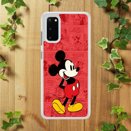 Mickey Mouse Comic Samsung Galaxy S20 Case