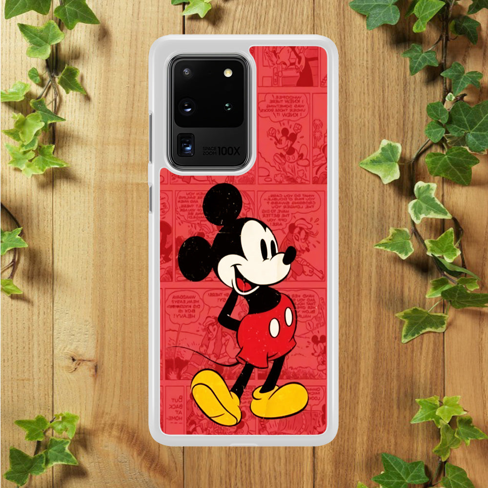 Mickey Mouse Comic Samsung Galaxy S20 Ultra Case