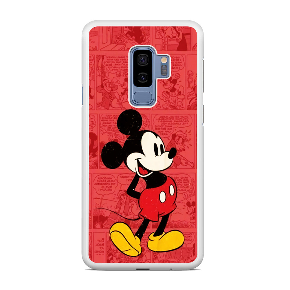 Mickey Mouse Comic Samsung Galaxy S9 Plus Case