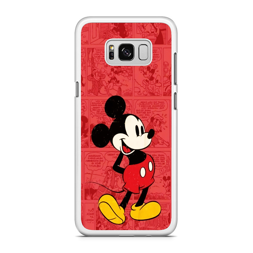 Mickey Mouse Comic Samsung Galaxy S8 Plus Case