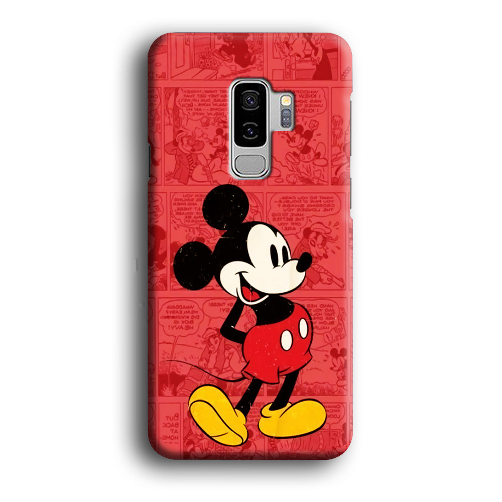 Mickey Mouse Comic Samsung Galaxy S9 Plus Case