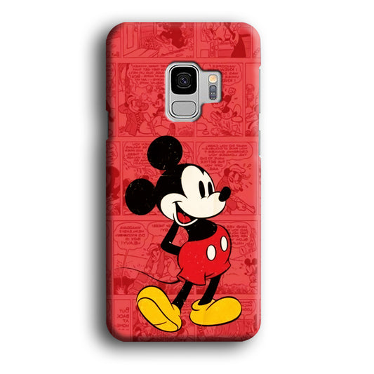 Mickey Mouse Comic Samsung Galaxy S9 Case