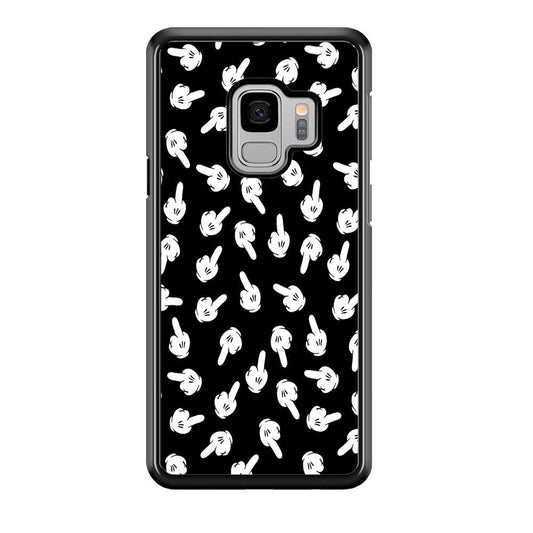 Mickey Mouse Hands Samsung Galaxy S9 Case-Plastic / Full Wrap (3D Case)-Xtracase