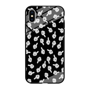 Mickey Mouse Hands iPhone X Case
