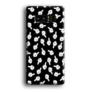 Mickey Mouse Hands Samsung Galaxy Note 8 3D Case