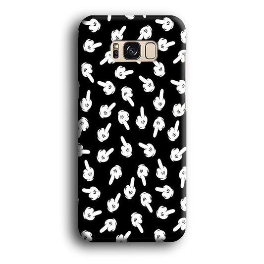 Mickey Mouse Hands Samsung Galaxy S8 Case-Plastic / Full Wrap (3D Case)-Xtracase