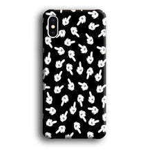 Load image into Gallery viewer, Mickey Mouse Hands iPhone X Case