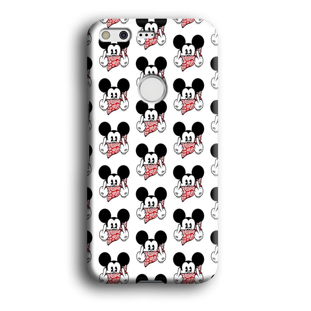 Mickey Mouse Face Doodle Google Pixel XL 3D Case-Xtracase