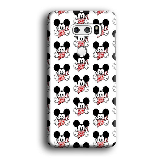 Mickey Mouse Face Doodle LG V30 3D Case-Xtracase