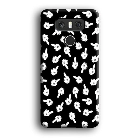 Mickey Mouse Hands LG G6 3D Case-Xtracase