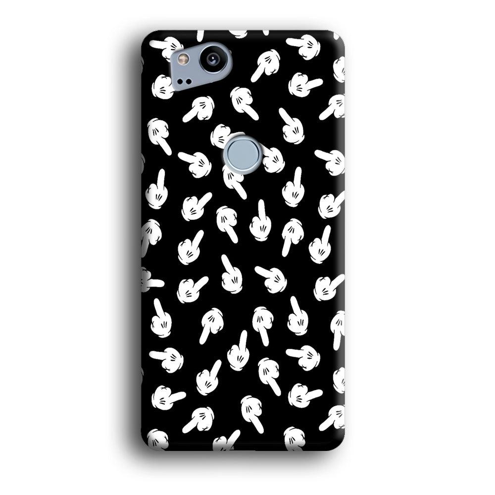 Mickey Mouse Hands Google Pixel 2 3D Case-Xtracase