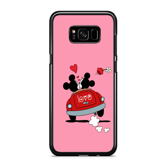 Mickey and Minnie Ride in The Car Samsung Galaxy S8 Plus Case