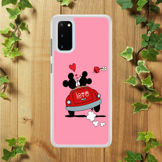 Mickey and Minnie Ride in The Car Samsung Galaxy S20 Case