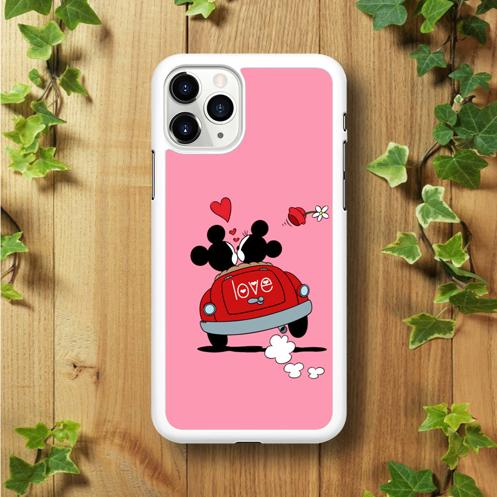 Mickey and Minnie Ride in The Car iPhone 11 Pro Max Case
