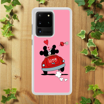 Mickey and Minnie Ride in The Car Samsung Galaxy S20 Ultra Case