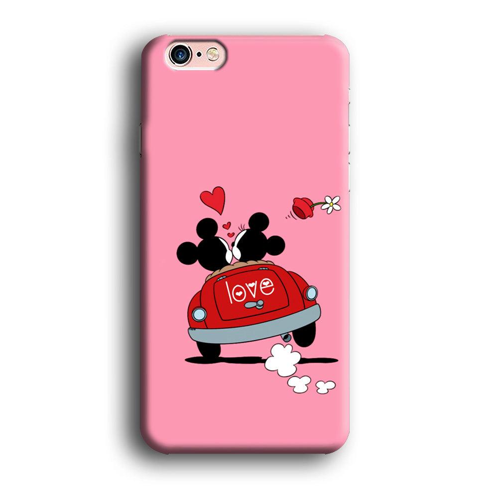 Mickey and Minnie Ride in The Car iPhone 6 | 6s Case-Plastic / Full Wrap (3D Case)-Xtracase