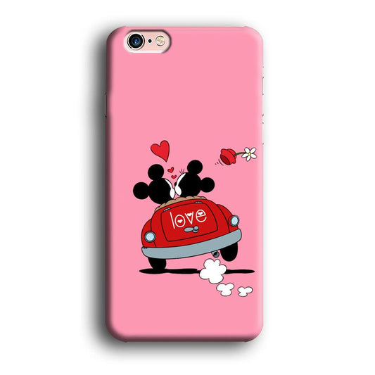 Mickey and Minnie Ride in The Car iPhone 6 | 6s Case-Plastic / Full Wrap (3D Case)-Xtracase