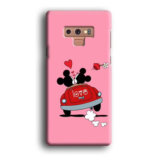 Mickey and Minnie Ride in The Car Samsung Galaxy Note 9 Case