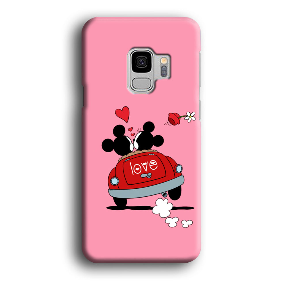 Mickey and Minnie Ride in The Car Samsung Galaxy S9 Case