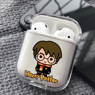 Mini Harry Potter Hard Plastic Protective Clear Case Cover For Apple Airpods