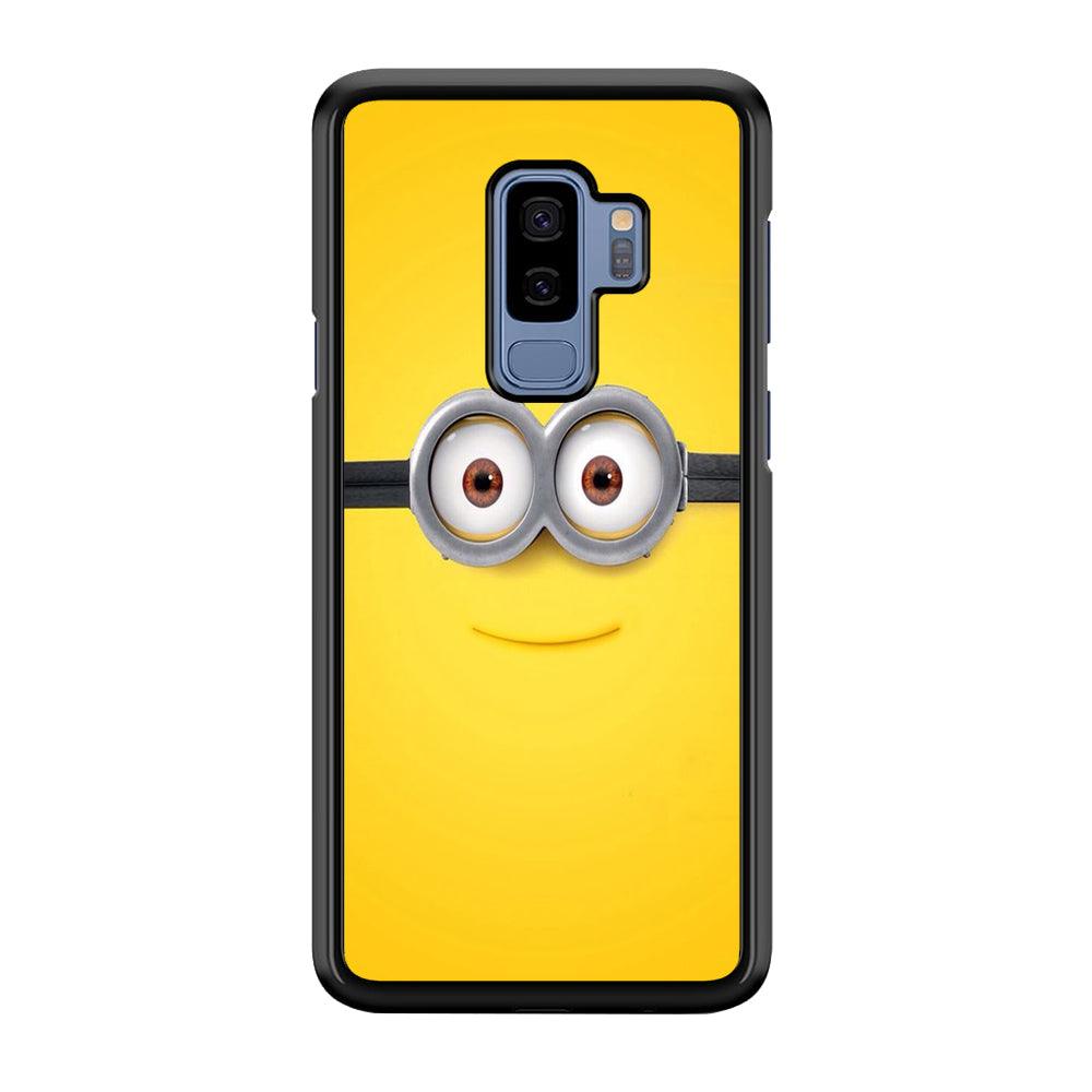 Minion Smiley Face Samsung Galaxy S9 Plus Case-Plastic / Full Wrap (3D Case)-Xtracase