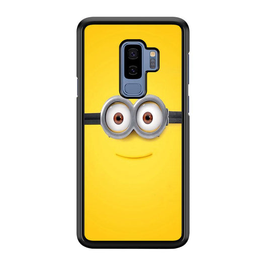 Minion Smiley Face Samsung Galaxy S9 Plus Case-Plastic / Full Wrap (3D Case)-Xtracase