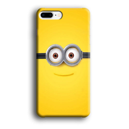 Minion Smiley Face iPhone 7 Plus Case-Plastic / Full Wrap (3D Case)-Xtracase