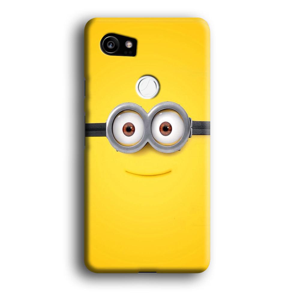 Minion Smiley Face Google Pixel 2 XL 3D Case-Xtracase
