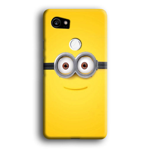 Minion Smiley Face Google Pixel 2 XL 3D Case-Xtracase