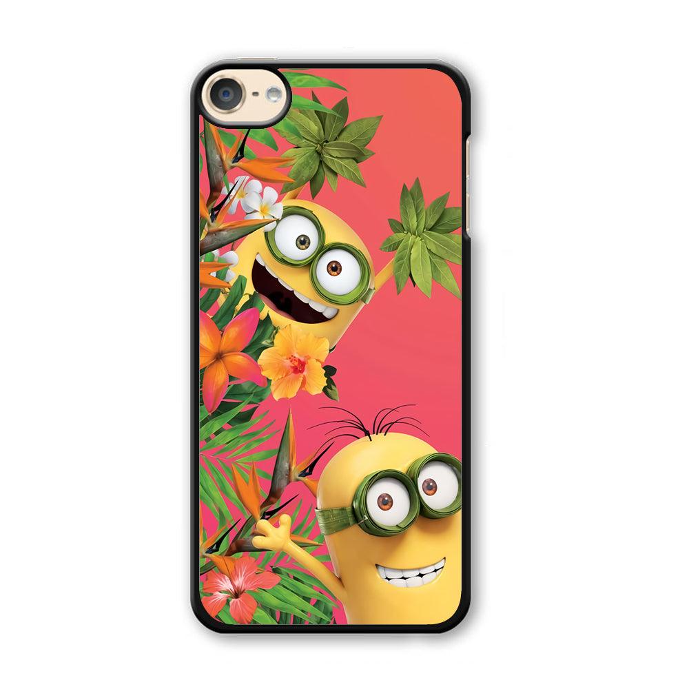 Minions Hide in The Bush iPod Touch 6 Case-Plastic / Full Wrap (3D Case)-Xtracase