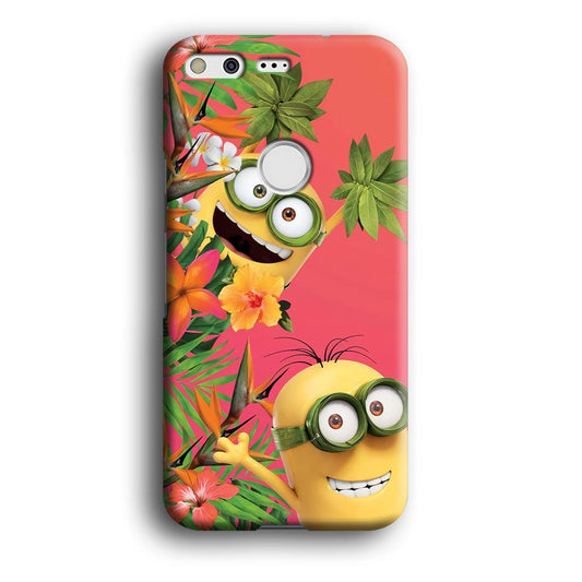 Minions Hide in The Bush Google Pixel XL 3D Case-Xtracase