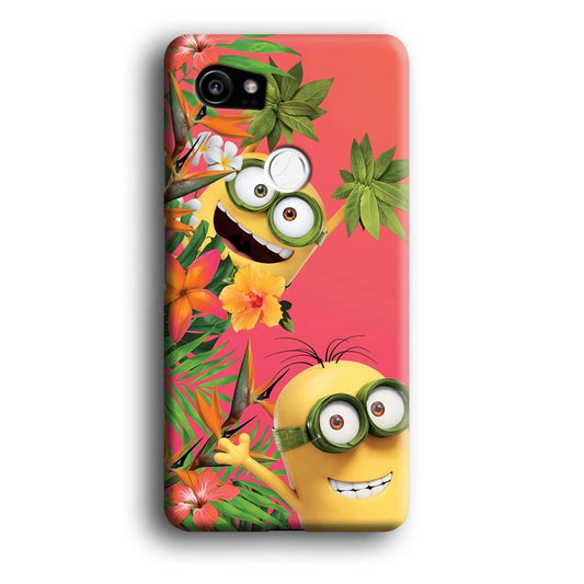 Minions Hide in The Bush Google Pixel 2 XL 3D Case-Xtracase