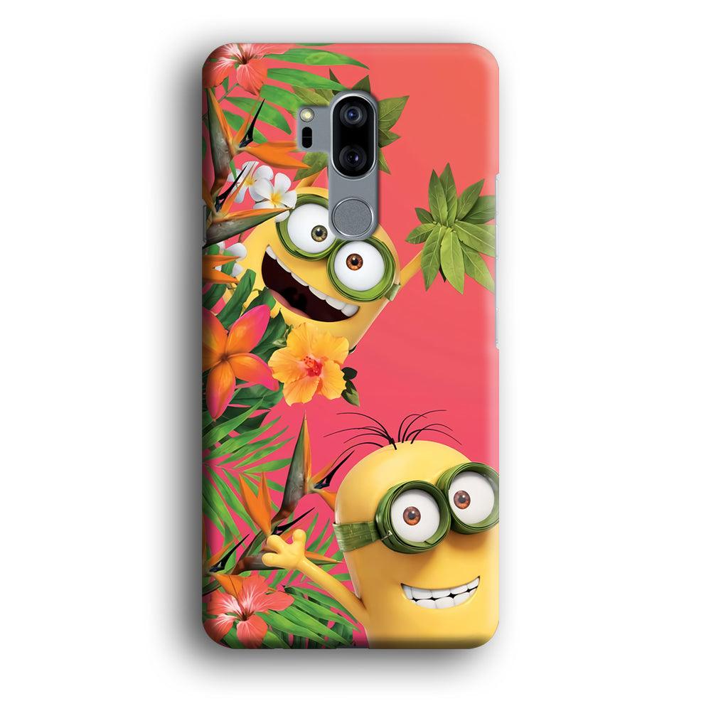 Minions Hide in The Bush LG G7 ThinQ 3D Case-Xtracase