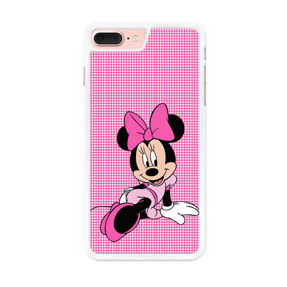 Minnie Mouse Pink Motive iPhone 7 Plus Case