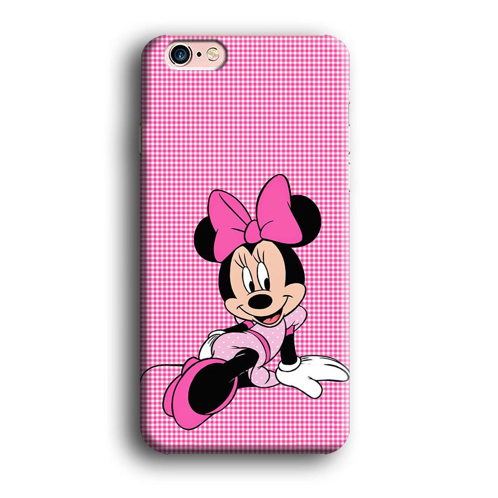 Minnie Mouse Pink Motive iPhone 6 | 6s Case-Plastic / Full Wrap (3D Case)-Xtracase