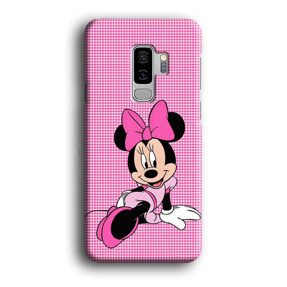 Minnie Mouse Pink Motive Samsung Galaxy S9 Plus Case
