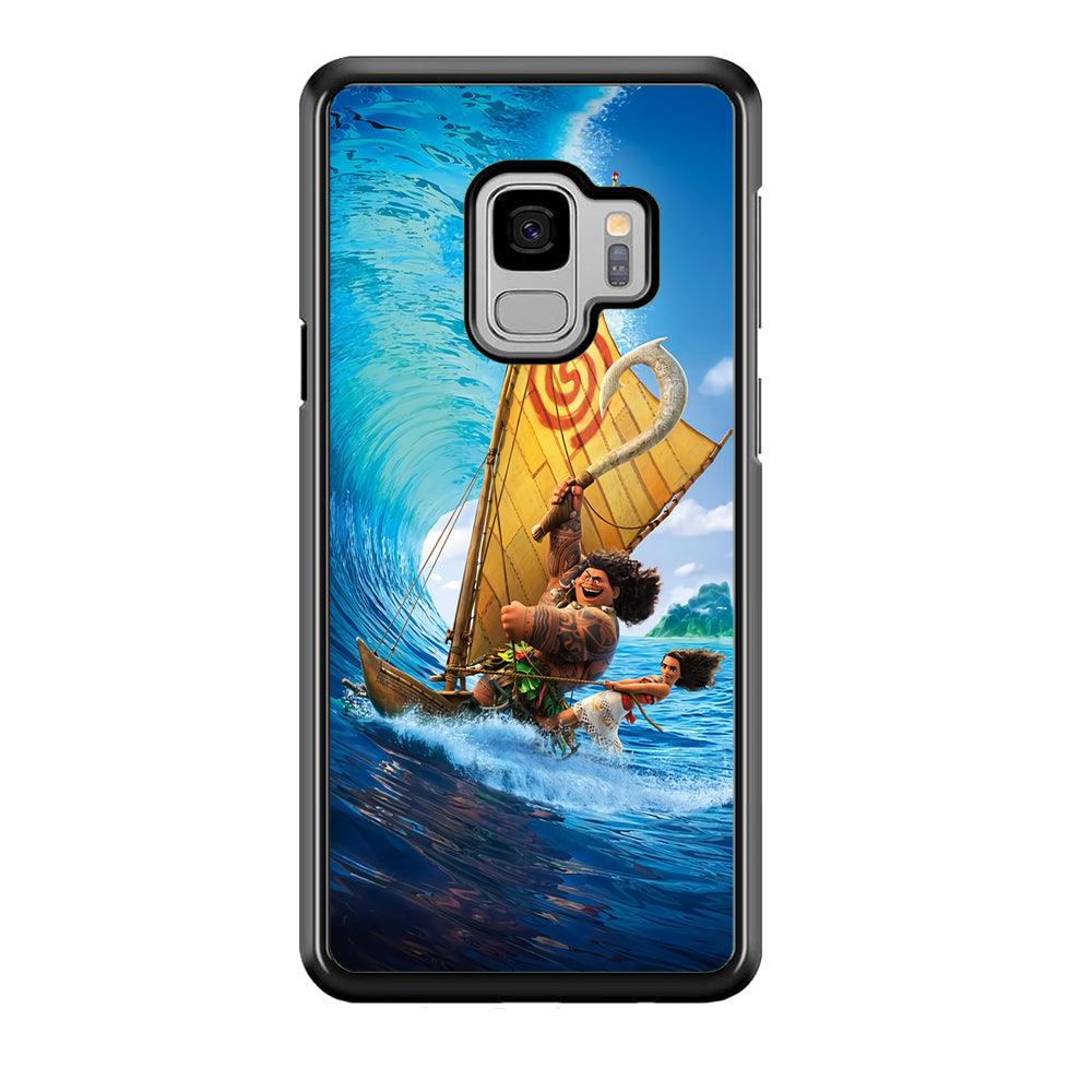 Moana Sailing on The Sea Samsung Galaxy S9 Case-Plastic / Full Wrap (3D Case)-Xtracase