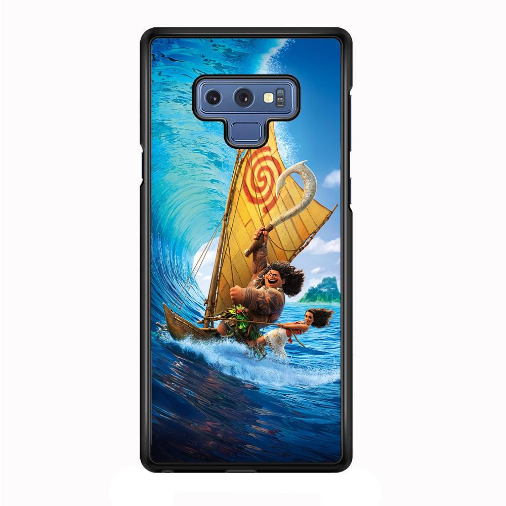 Moana Sailing on The Sea Samsung Galaxy Note 9 Case-Plastic / Full Wrap (3D Case)-Xtracase